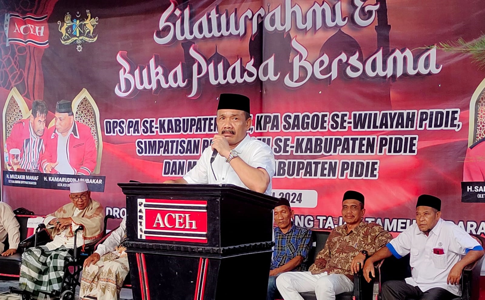H Sarjani Abdullah, Membangun Pidie Kita Harus Bersatu