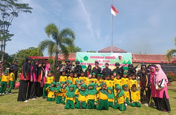Brimob Edukasi Siswa TK Al-Azhar Langsa