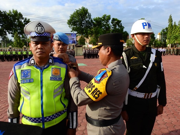 Kapolres Aceh Tamiang Pimpin Gelar Pasukan Ops Patuh Seulawah