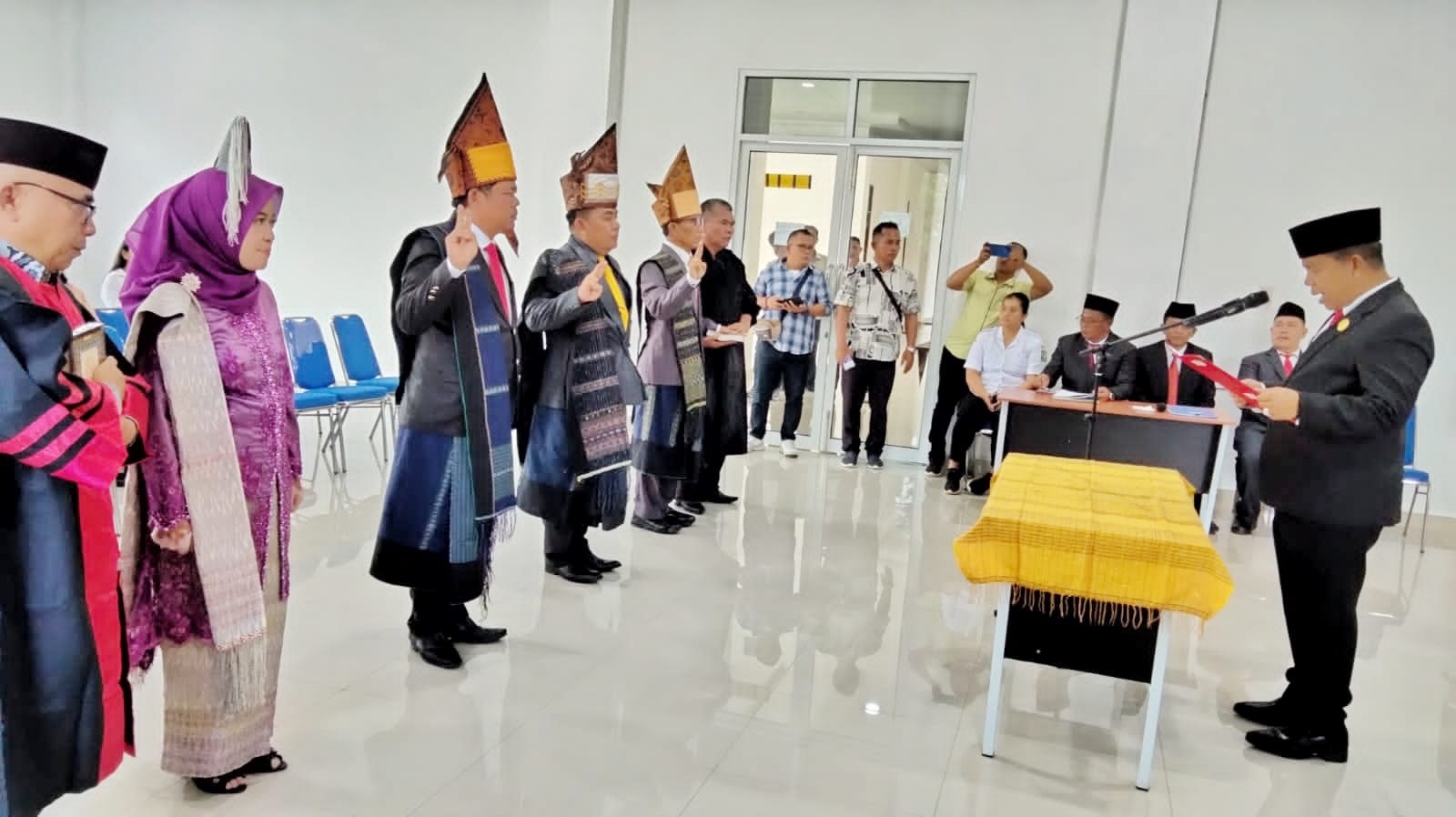 4 Pimpinan Tinggi Pratama Pemkab Simalungun Dilantik, Ini Pesan Bupati