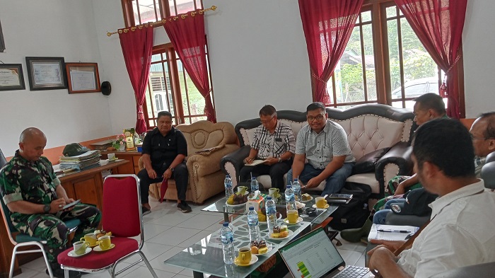 Tim Kementan Tinjau Kegiatan Opla Kodim Simeulue