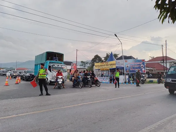 Arus Balik Nataru Di Posyan Bypass Tambunan Padat Merayap