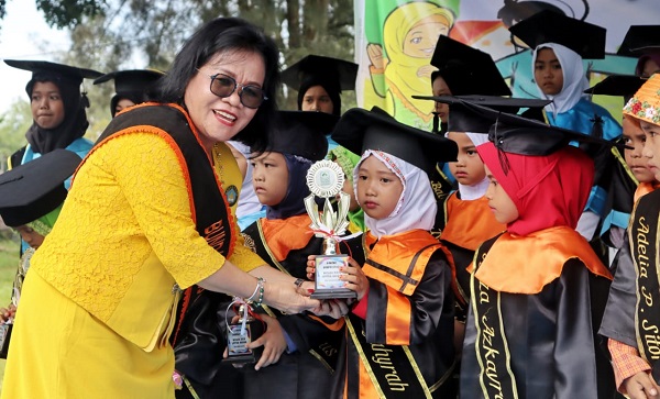450 Santri TKA/TPA Di Simalungun Wisuda Bersama