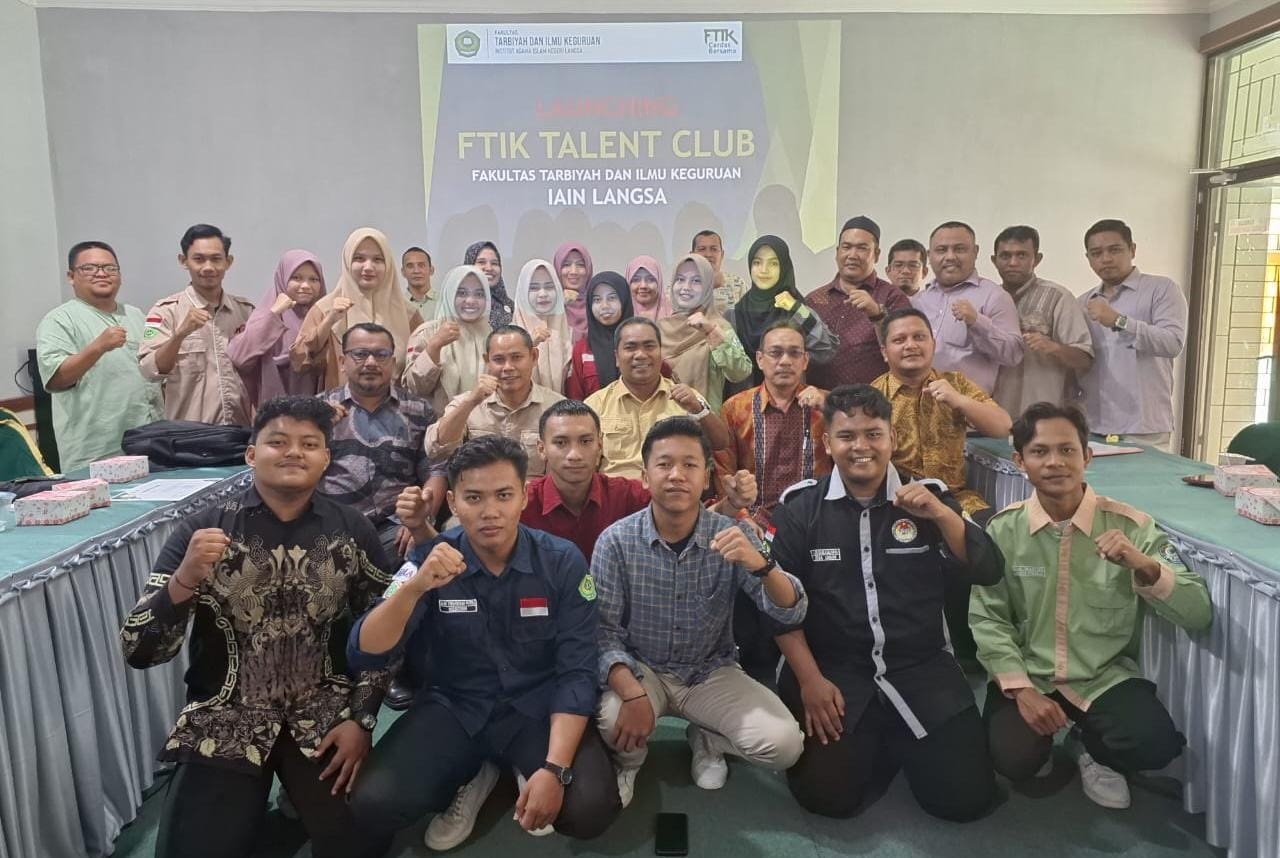 Dekan FTIK IAIN Langsa Launching FTIK Talent Club