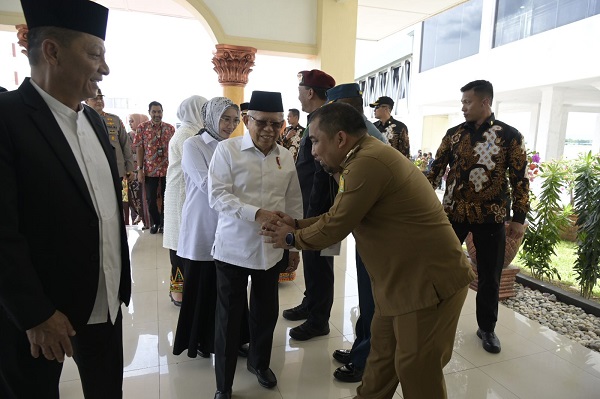 Pj Bupati Aceh Besar Sambut Wapres Ma’ruf Amin