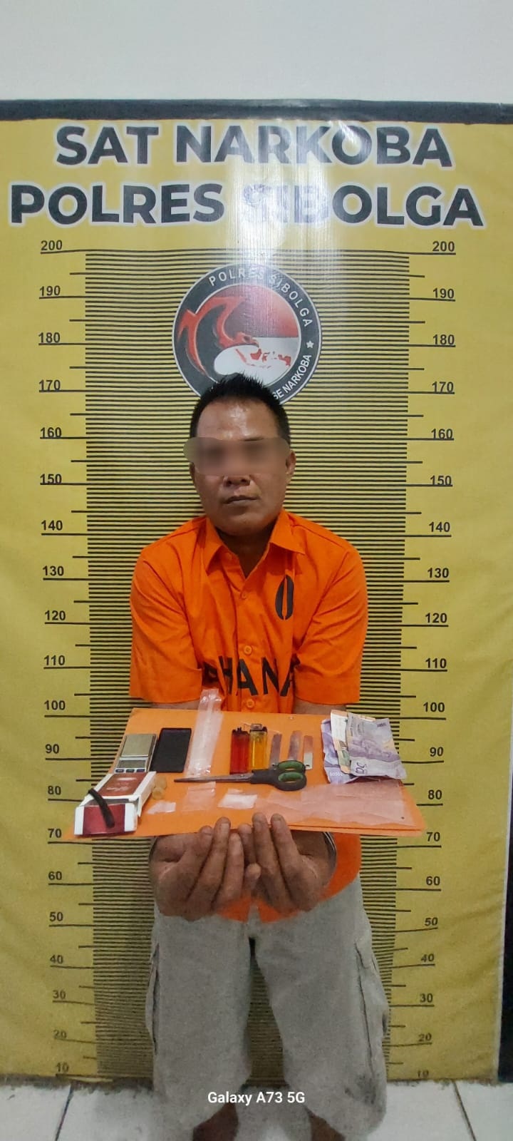 Polres Sibolga Tangkap Seorang Buruh Karena Kasus Narkoba