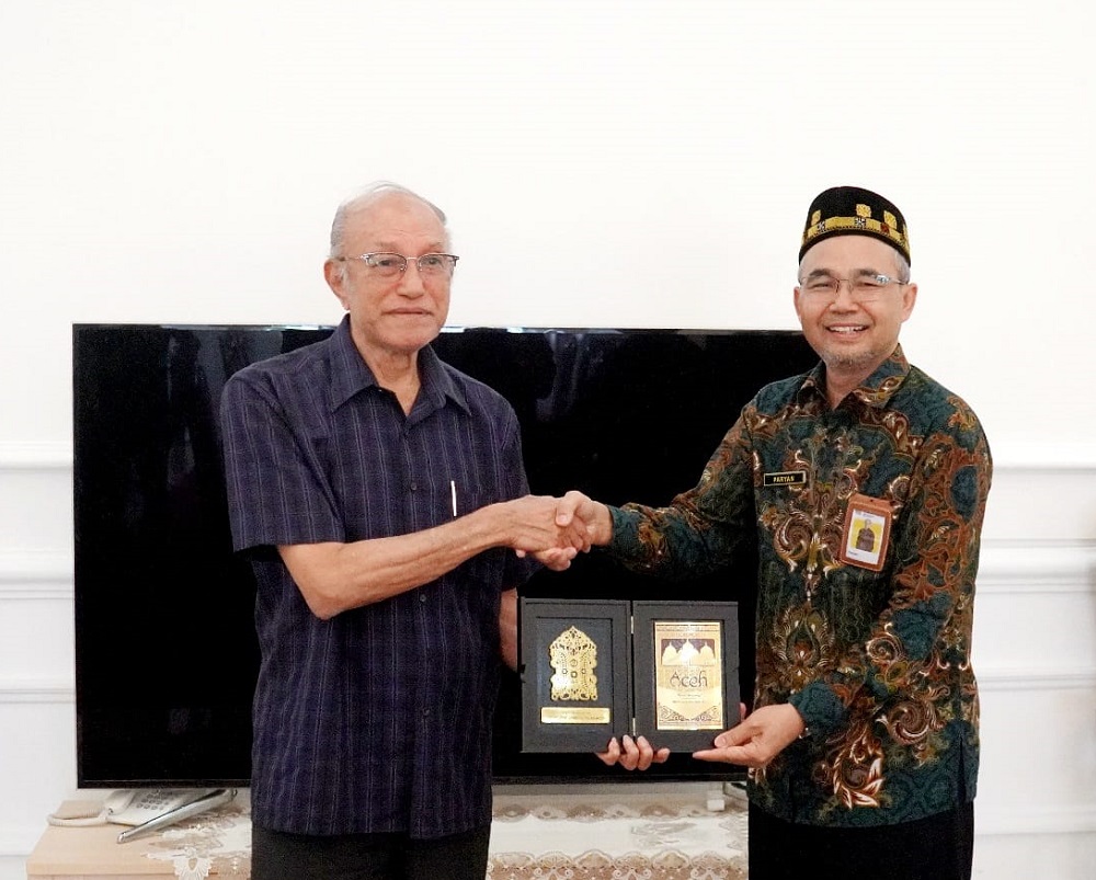 Wali Nanggroe Terima Kunjungan Silaturahmi Kakanwil Pajak Aceh