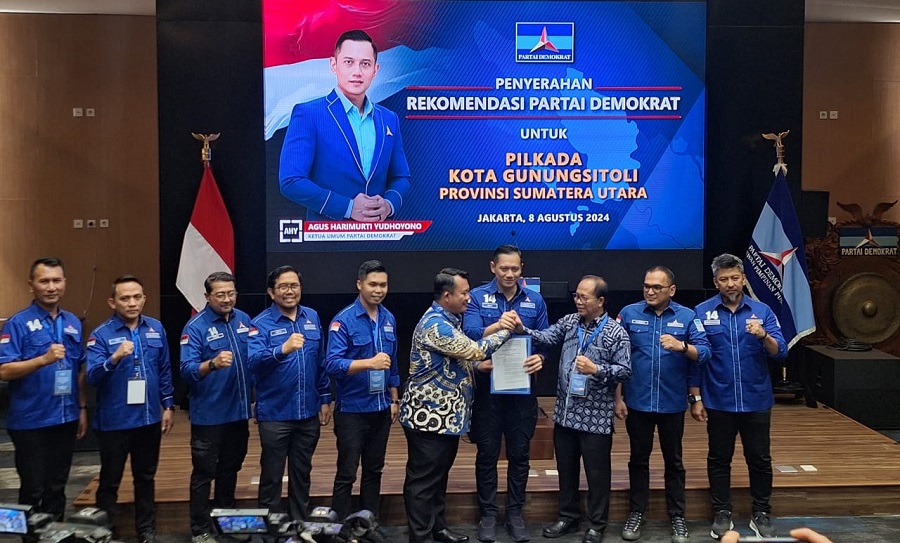 Terima Rekomendasi Partai Demokrat, Pasangan Sowa'a - Martinus Ucapkan Terimakasih