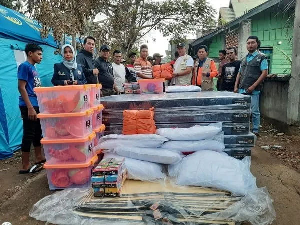 BPBA Bantu Korban Kebakaran Meunasah Papeun