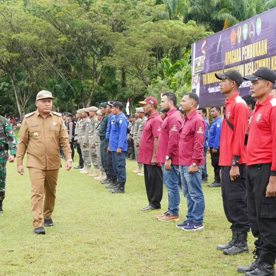 Pj Bupati Irup Pembukaan TMMD Ke-119 Kodim 0110/Abdya