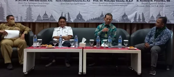 Syahrul Pasaribu Bicara Desa Nasional Bersama 2 Kementerian