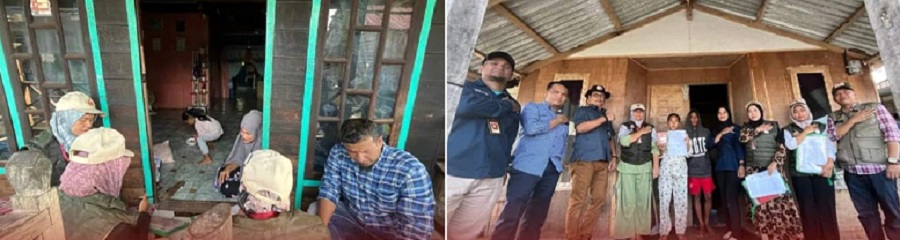 KPU Batubara Monitoring Coklit Di Tanjungtiram