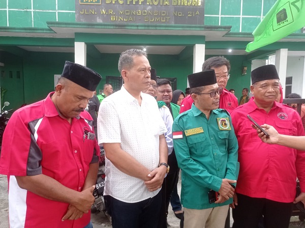 PPP-PDIP Binjai Gelar Silaturahmi Politik, Penguatan Kerja Sama Jelang Pemilu