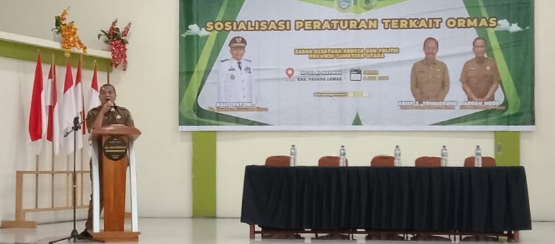 Badan Kesbangpol Sumut Gelar Sosialisasi Tentang Ormas