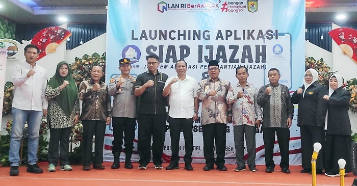 Launching Aplikasi Siap Ijazah Dan Simutia Online Disdik Sergai