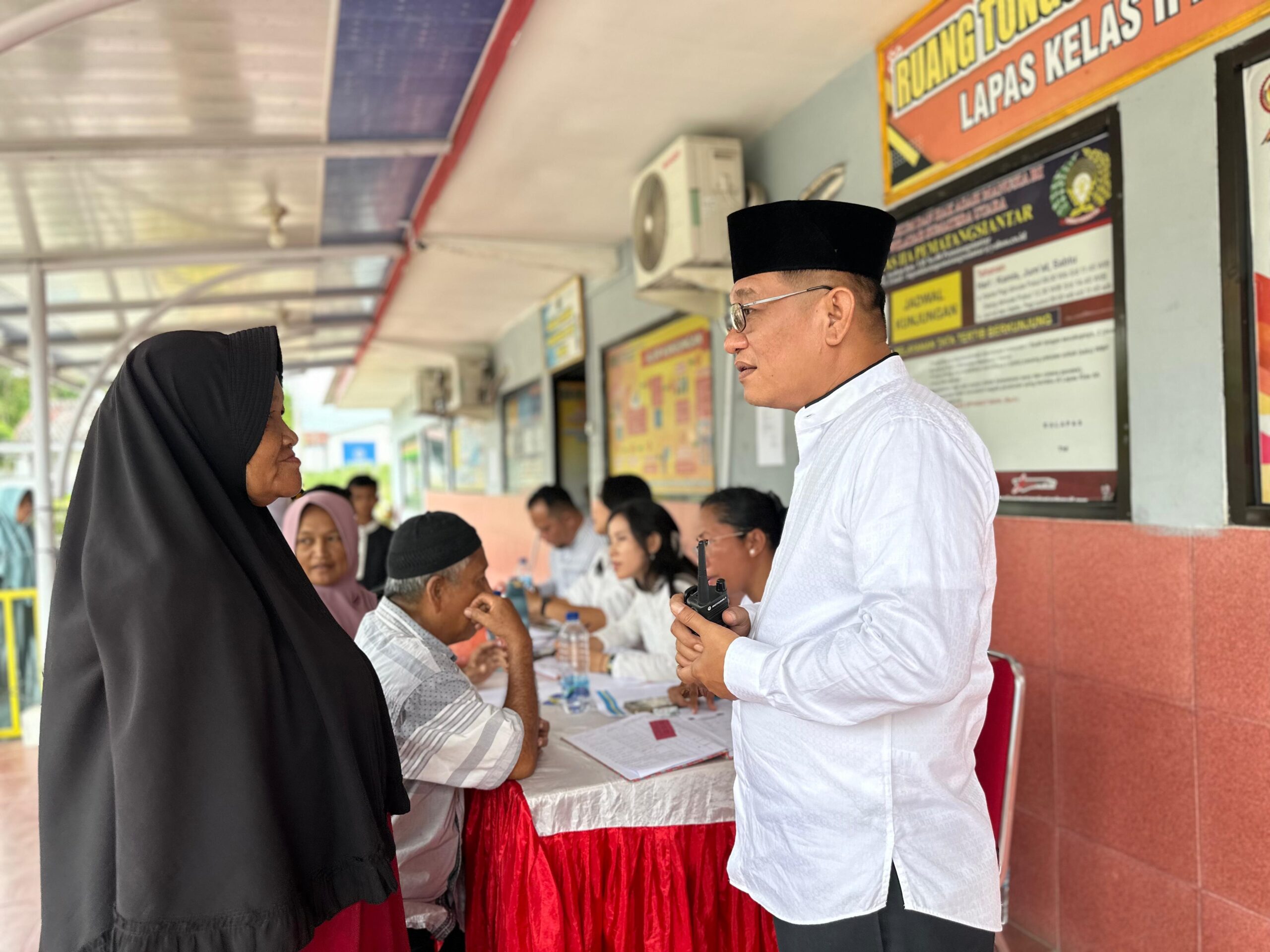Momen Melepas Rindu WBP Dan Keluarga
