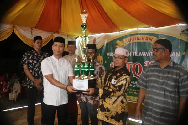 Kemukiman Keude Linteung Juara Umum MTQ Seunagan Timur