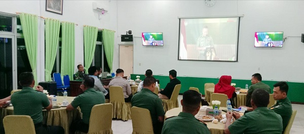 Dandim 0104/Atim Nobar Pemberian Apresiasi Kasad