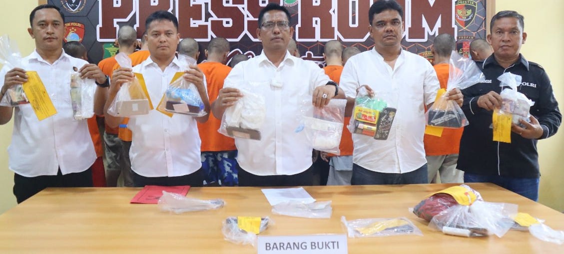 Operasi Antik Toba 2024, Polres P.Siantar Ungkap 15 Kasus Narkoba
