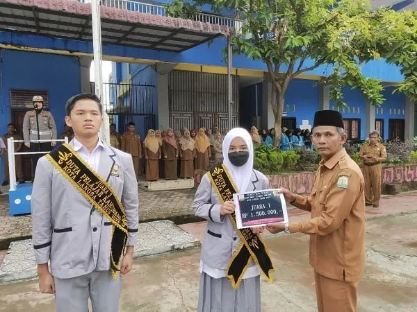 Dua Siswa SMAN 3 Langsa Juara Duta Pelajar Kamtibmas