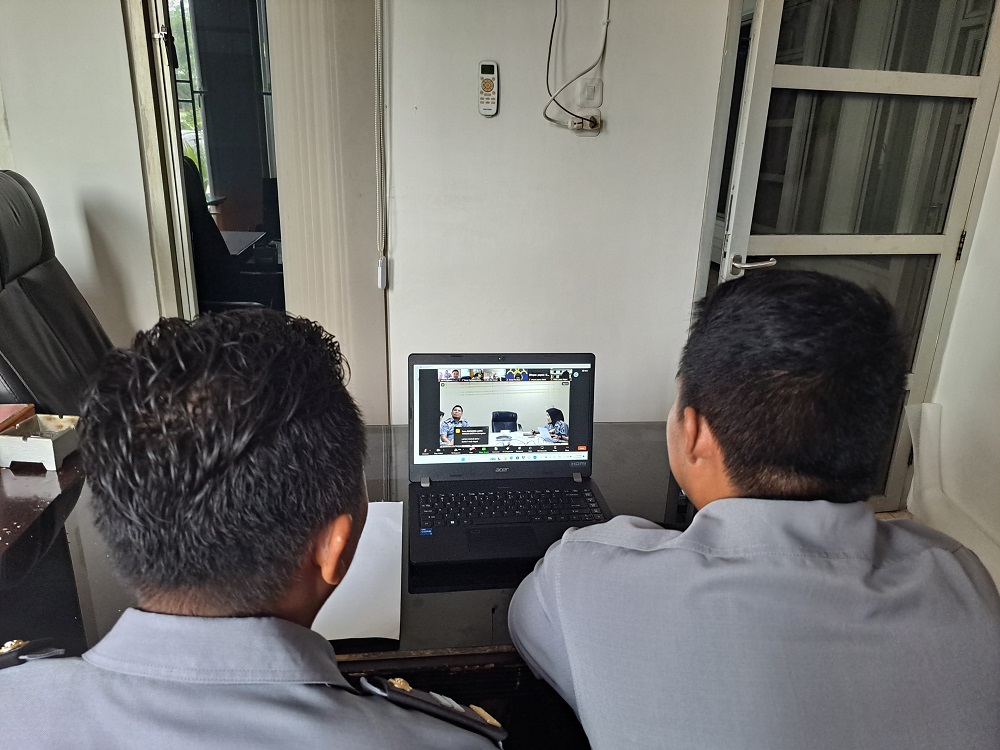 Lapas Labuhanruku Ikuti Sosialisasi Pemasaran Produk Napi Melalui E-Katalog Sektoral