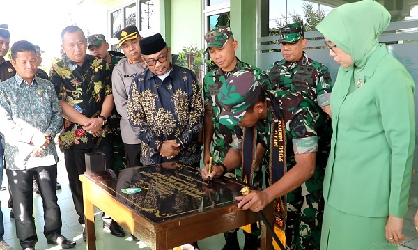 Pangdam IM Kunjungi Makodim 0104/Atim