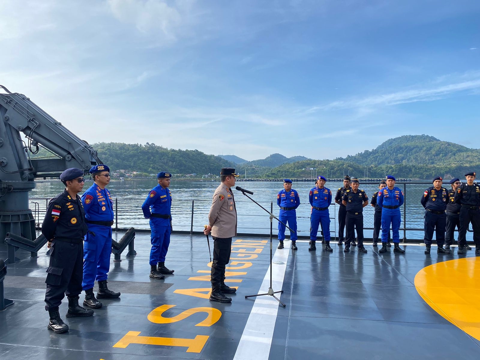 Kapolres Sabang: Pentingnya Kerja Sama Antar Instansi Jaga Keamanan Laut