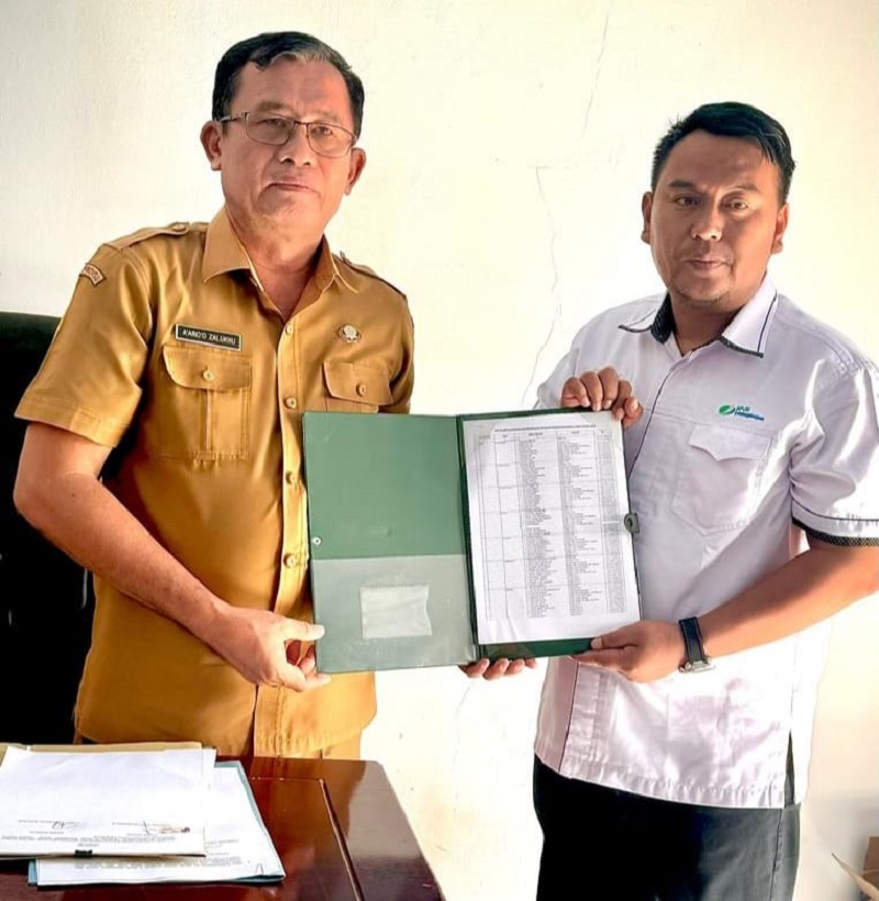 Pemkab Nias Utara Daftarkan Seluruh Perangkat Desa Jadi Peserta BPJS Ketenagakerjaan