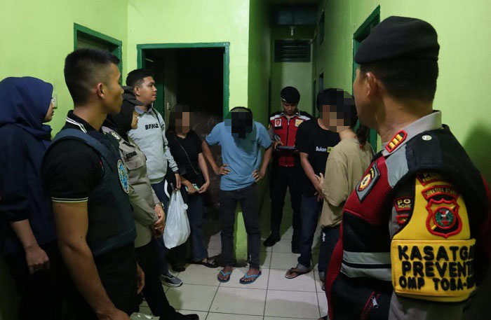 Razia Polres Sidimpuan Sikat 16 Pasangan Non Muhrim