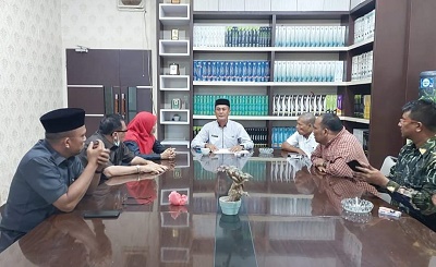 Anggota DPRK Aceh Tamiang - Anggota DPRD Labuhan Batu Selatan Saling Tukar Informasi