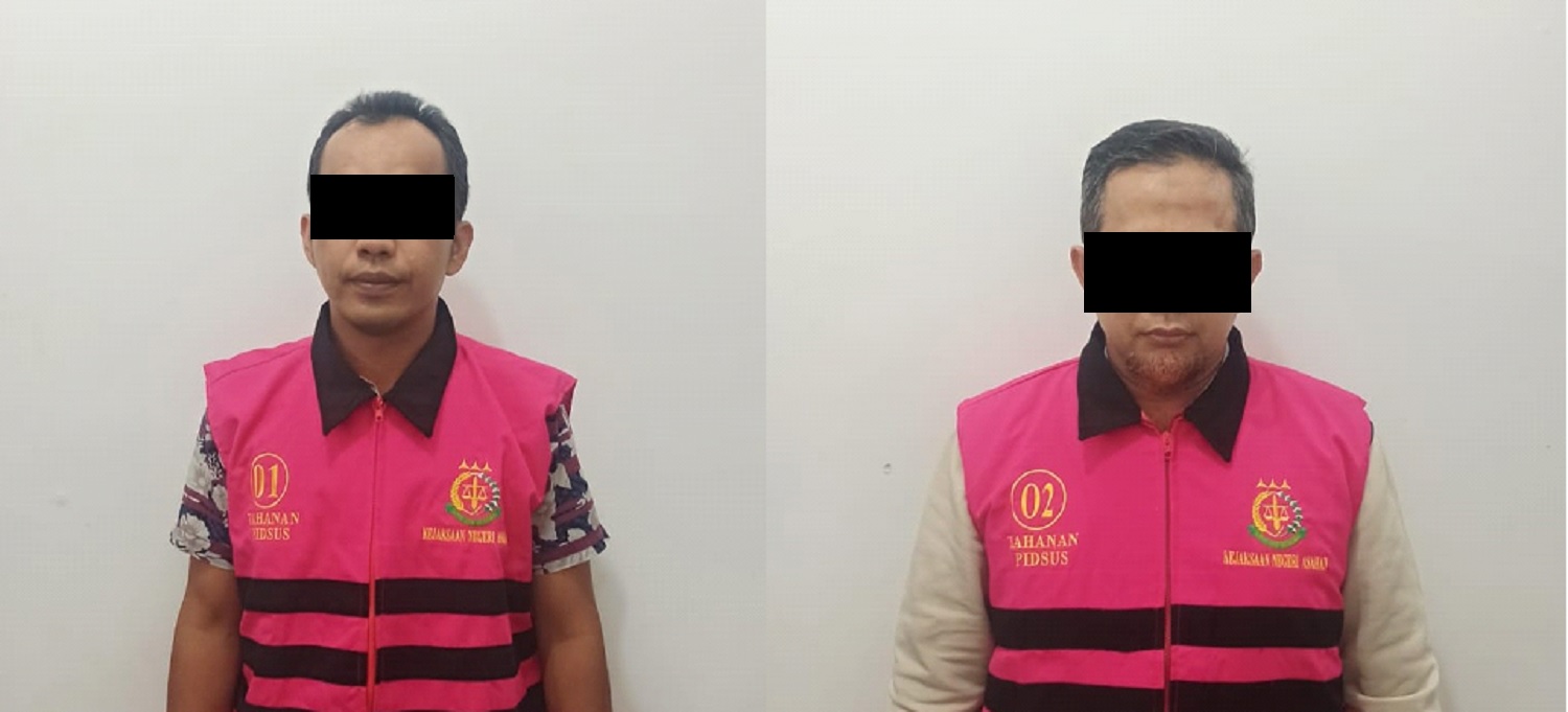 Korupsi Penyimpangan Kredit, Kejari Asahan Tahan 2 Pegawai Bank