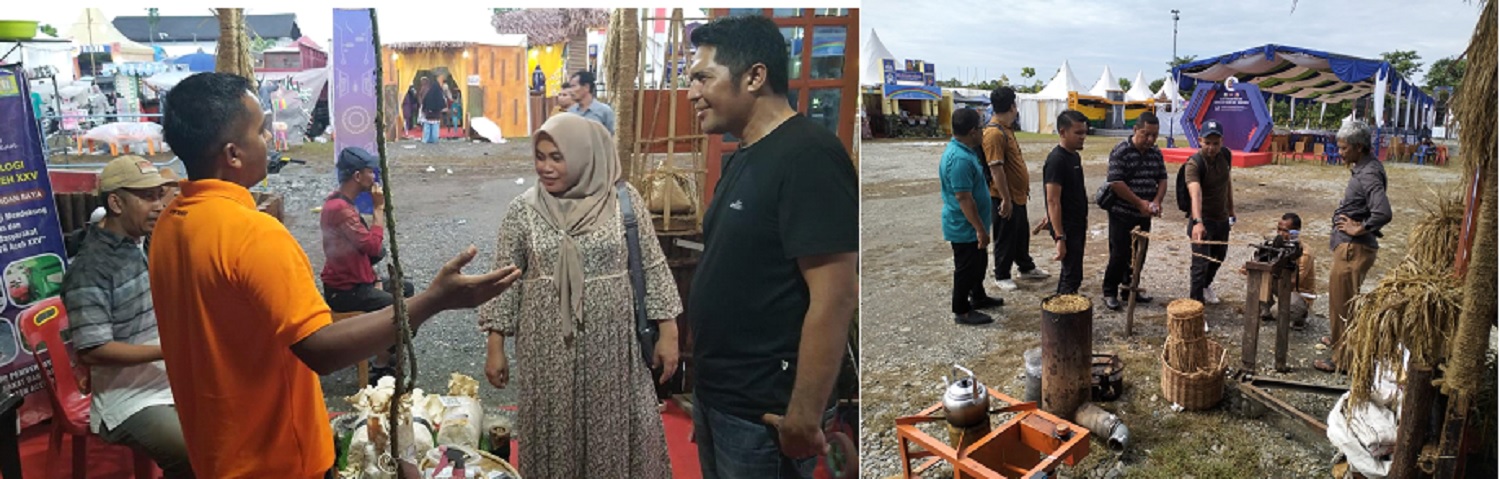 Sudah Raih Juara Posyantek, Inventor Aceh Besar Tetap Gigih Layani Pengunjung