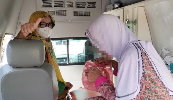Saidah Sulaiman Lepas Pasung Dua ODGJ Di Bate
