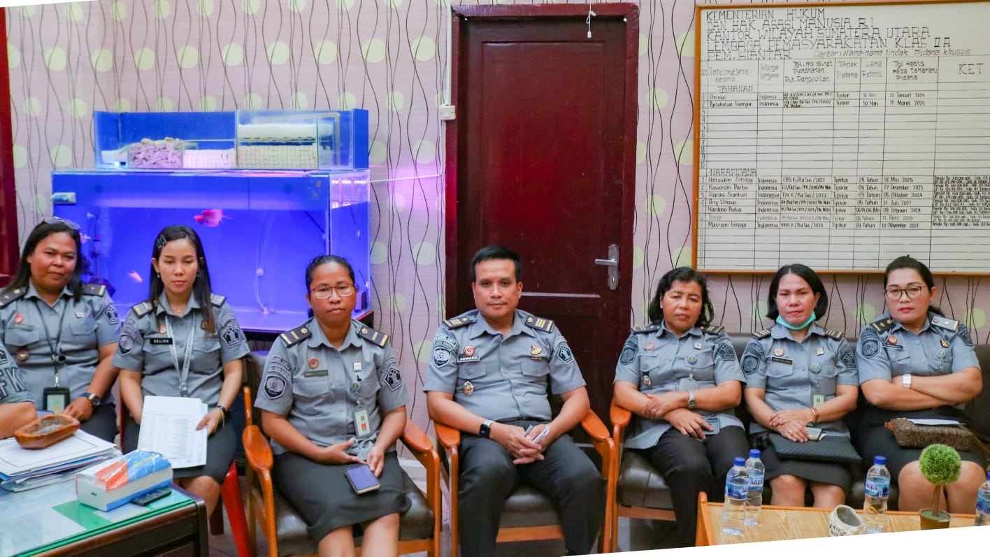 Lapas Kelas IIA Pematangsiantar Siap Sebagai Penyelenggara Layanan Rehabilitasi Pemasyarakatan