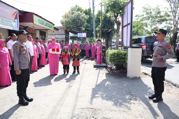 Kapolres Kunker Ke Polsek Lawe Bulan Agara