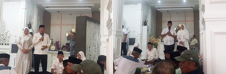 Pemberkatan Affan Bintang - Irwan Faisal Paslon Wali Kota Dan Wakil Wali Kota Khidmat