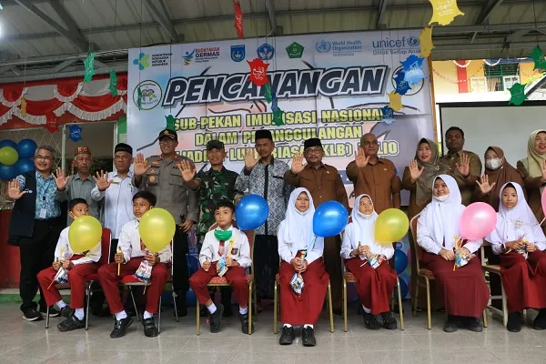 Antisipasi KLB, Pj Wali Kota Langsa Buka Pencanangan Sub-PIN Polio