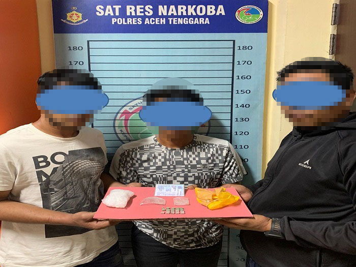 Tiga Pengedar Sabu Dan Ekstasi Ditangkap