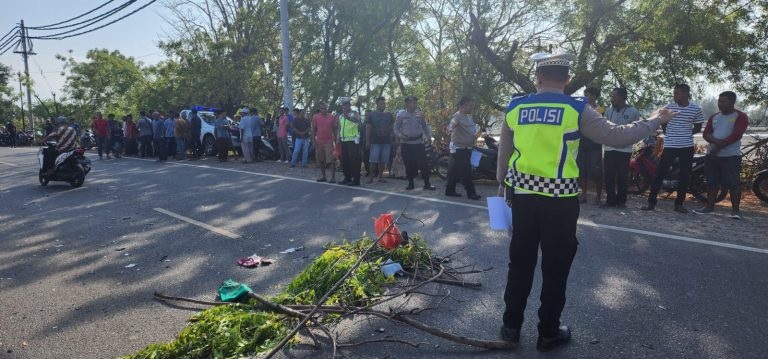 Polisi Masih Selidiki Identitas Pemotor Yang Tewas Kecelakaan Di Lamnga