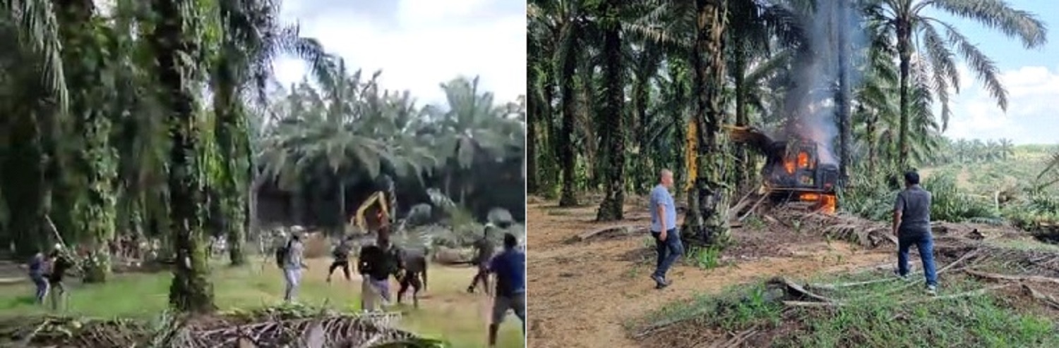 Akibat Sengketa Lahan, Karyawan PT ANJ Agri Dan PT SSL Bentrok