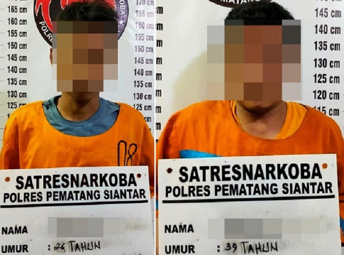 Polres P.Siantar Ringkus 2 Pengedar Sabu Asal Simalungun