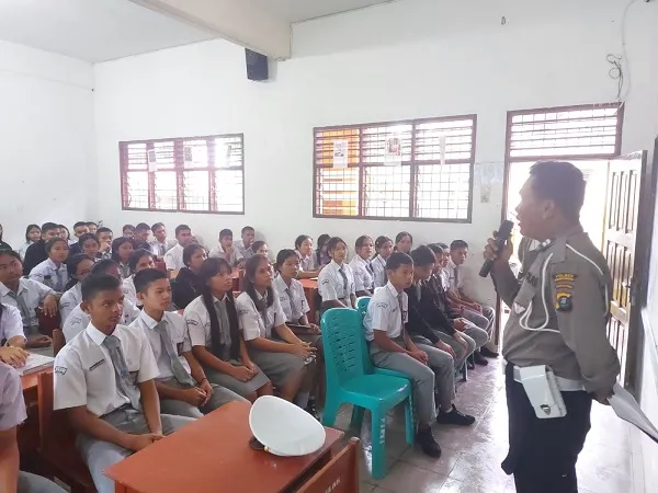 Polres Humbahas Sosialisasi Tertib Berlalulintas