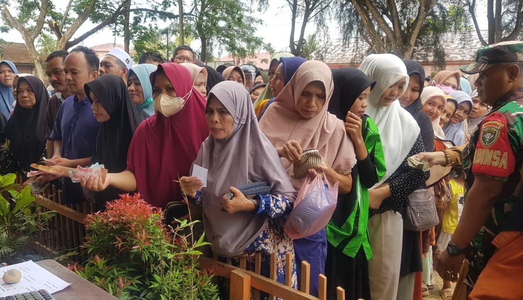 Aceh Timur Gelar Pasar Murah, Siapkan 19,5 Ton Beras, 58.500 Butir Telur