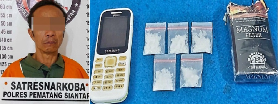 Polisi Ringkus Residivis Pengedar Sabu