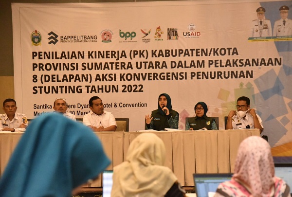 TP PKK Batubara Terus Lakukan Aksi Penurunan Angka Stunting
