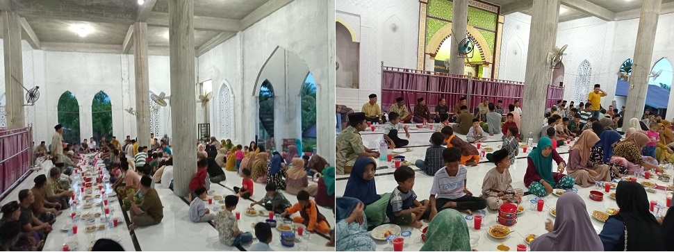 Pemuda Rekamas Ujung Tanah Abdya Bukber Santuni Yatim Duafa