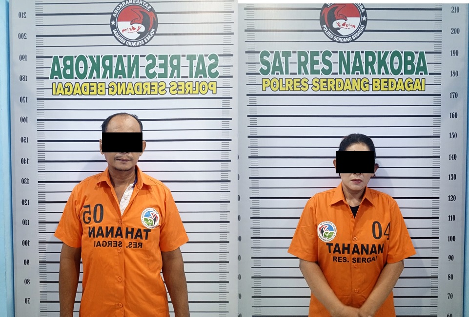 Ditangkap, Peran Abang Edarkan Sabu Adik Kandung Di Sergai