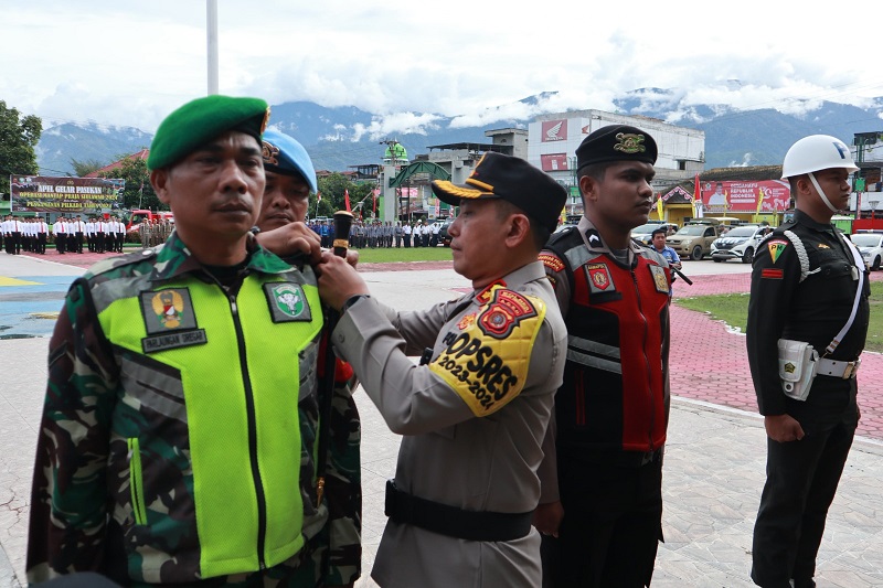 Polres Laksanakan Apel Gelar Pasukan Operasi Mantap Praja Seulawah-2024