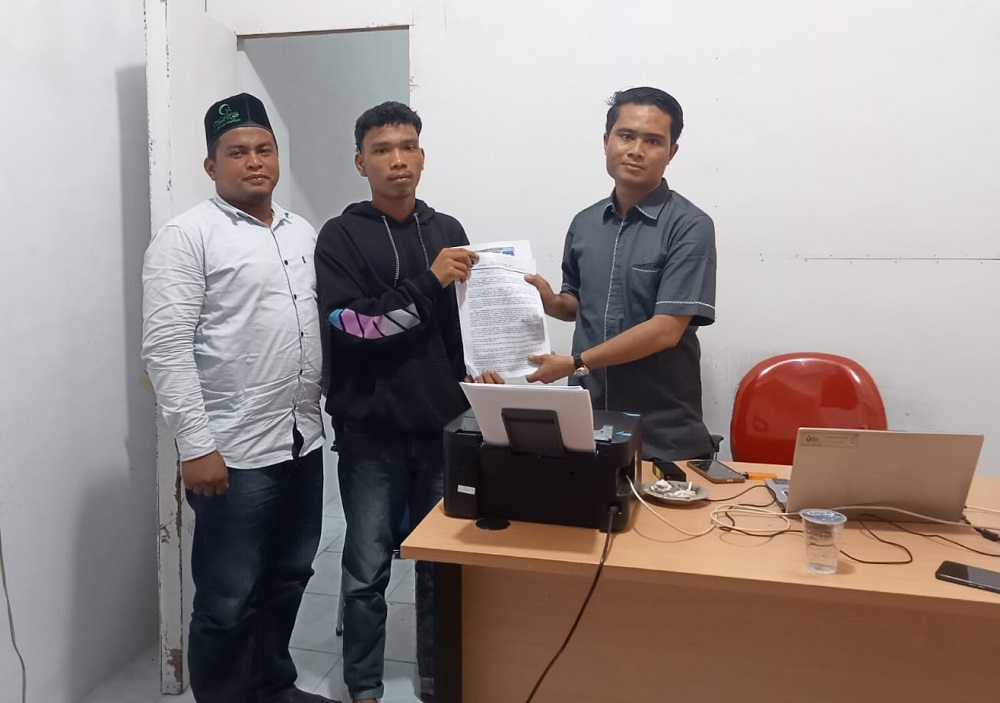 HIMMAH Serahkan Bukti Dugaan Pungli Rekrutmen PPK Pilkada Palas