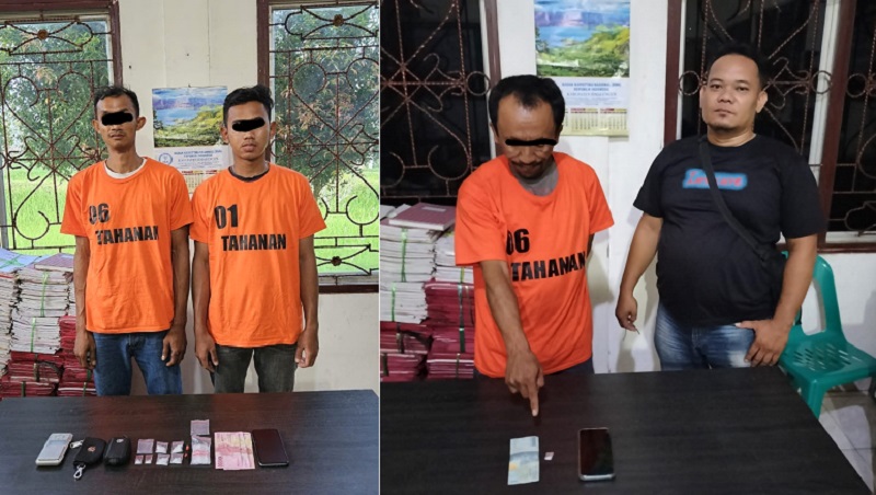 Dalam Sehari, Polres Simalungun Tangkap 3 Pelaku Narkoba Dari Dua Lokasi Berbeda